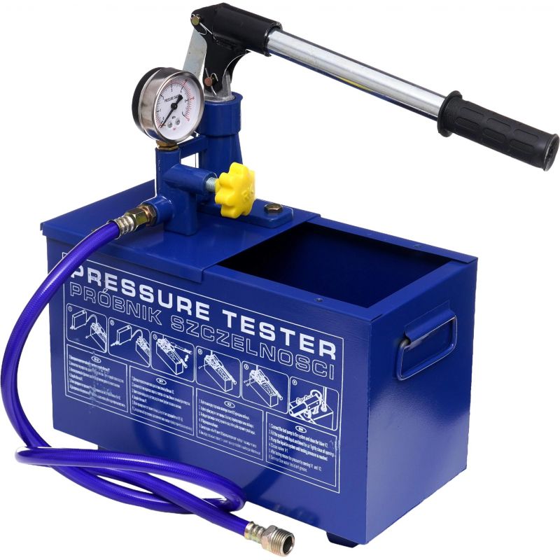 Pompa kontrolna do prób ciśnieniowych 0-40kg / 30ml / 12L KD10479