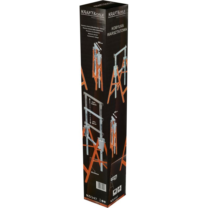 Kobyłka/stojak warsztatowy rozsuwanny KD347