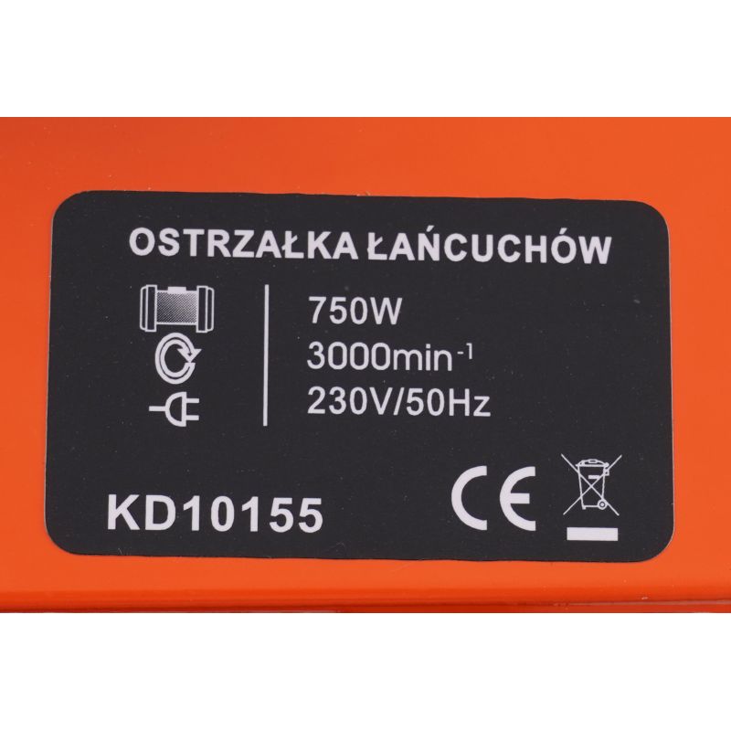 Elektryczna ostrzałka do łańcuchów 750W KD10155