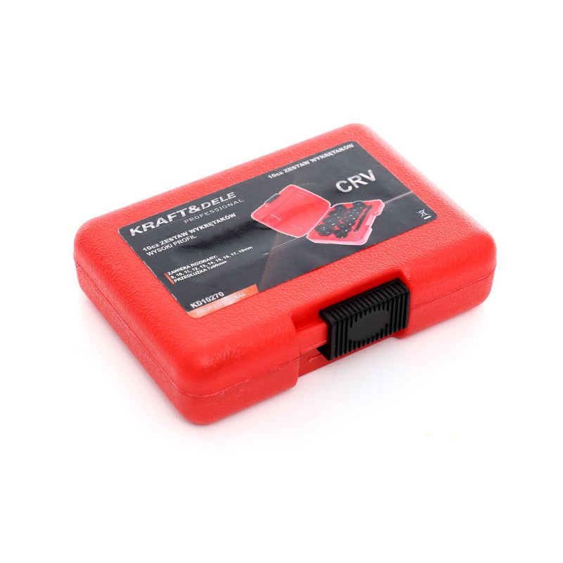 Wykrętaki do zerwanych śrub WYSOKI PROFIL 10 szt. KD10270