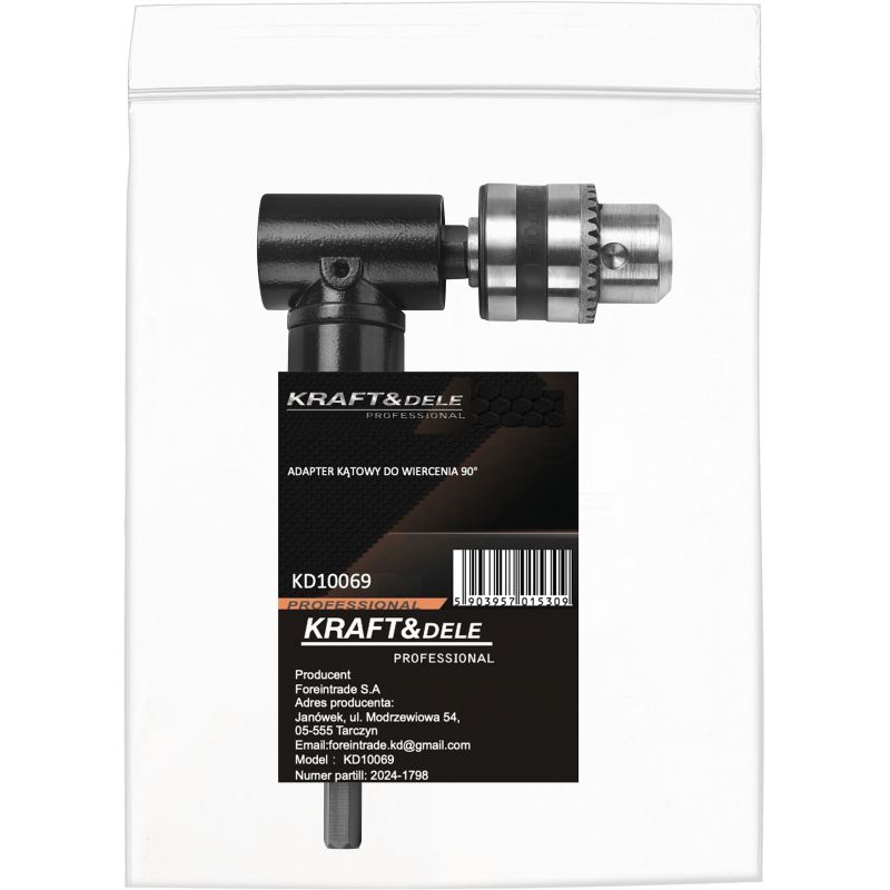 Adapter/przystawka kątowa do wiercenia KD10069