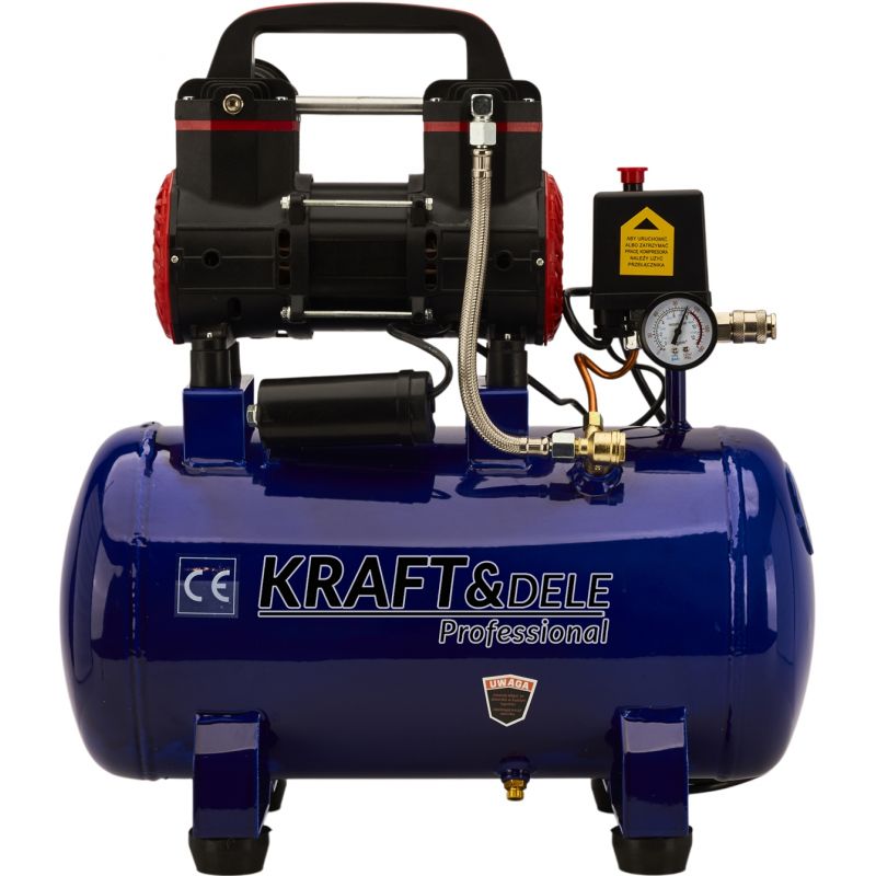 Kompresor Bezolejowy 24L 1390W 220L/MIN KD2128