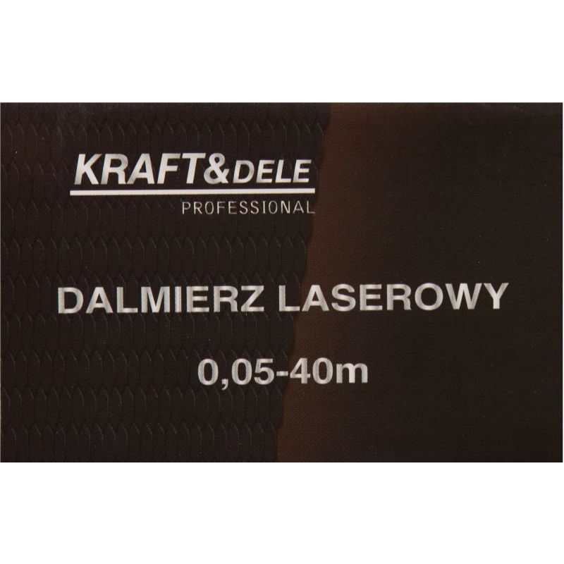 Laserowy miernik cyfrowy dalmierz 40m KD10405
