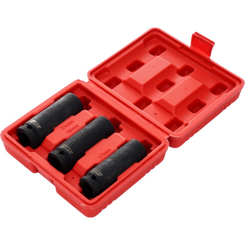Nasadki udarowe 3el. 1/2" L:78 KD11750