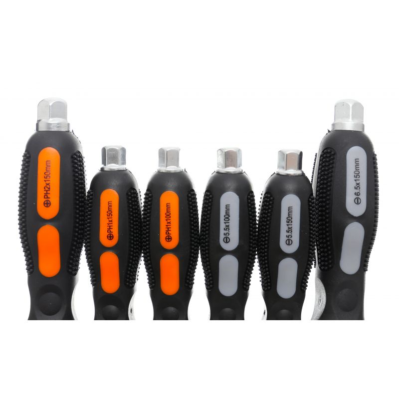 Zestaw śrubokrętów do podbijania 6el. KD10898