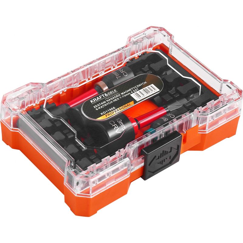 Zestaw nasadek magnetycznych hex 4 el KD11866