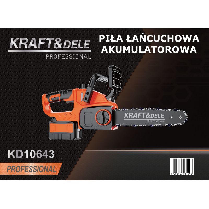 Píla akumulátorová 2x21V 4Ah + príslušenstvo KD10643