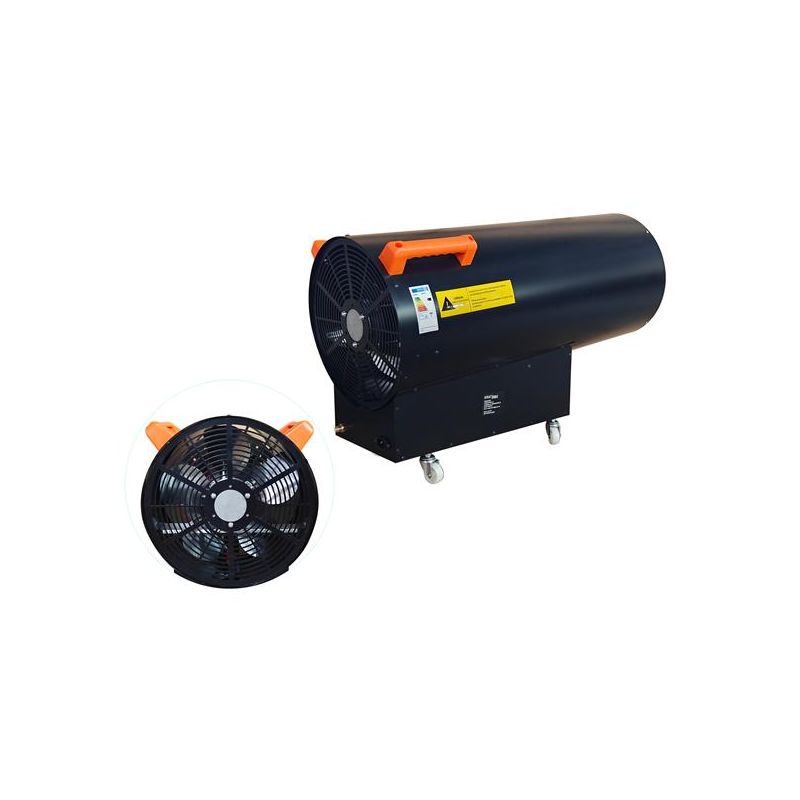 Nagrzewnica gazowa 100kW + reduktor AUTOMAT KD11707