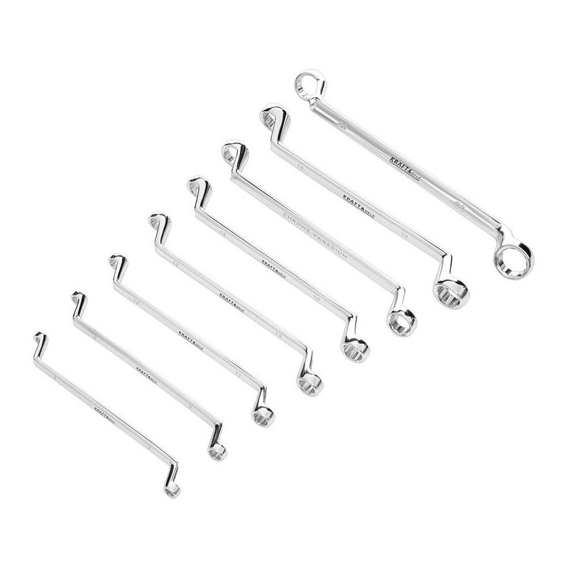 Klucze płasko-oczkowe 12el. KD11301