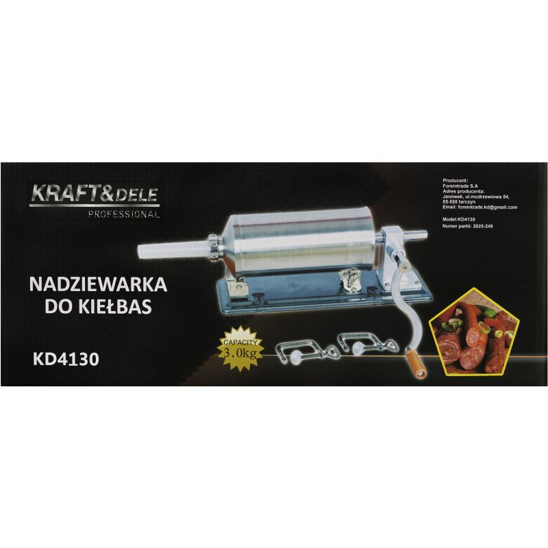 Plnička klobás 3 kg KD4130
