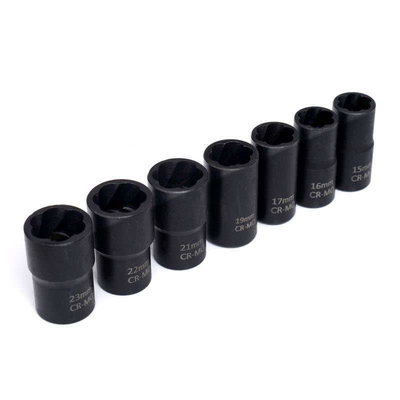 Zestaw nasadek do obrabianych śrub 1/2" - 15 el. KD11793