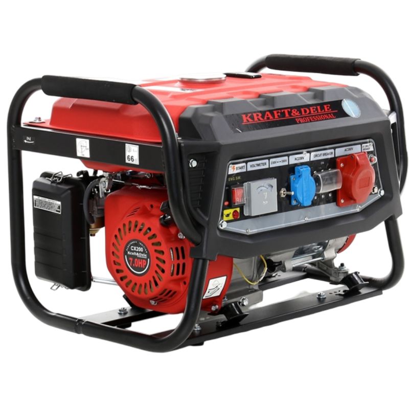 Generátor 3000 W, 12/230/380 V, model KD137