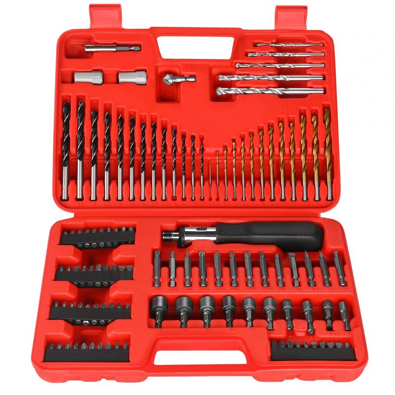 Zestaw wierteł, bitów, nasadek 109 el. KD11298