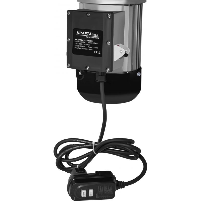 Skubarka do drobiu 1300W 650mm KD4351