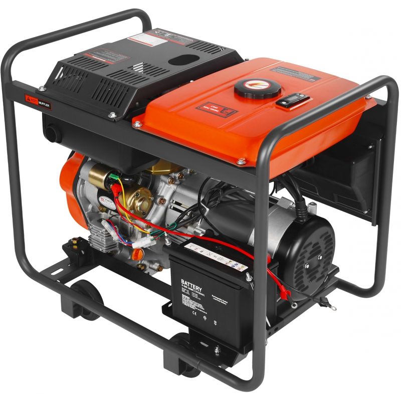 Dieselová elektrocentrála 7KW 16KM 230V/400V KD3243