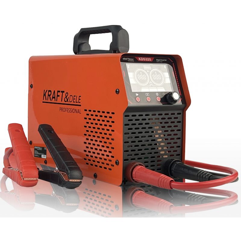 Prostownik z rozruchem 12/24V 50-800Ah 55A rozruch 500A KD5320