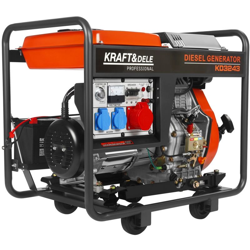 Dieselová elektrocentrála 7KW 16KM 230V/400V KD3243