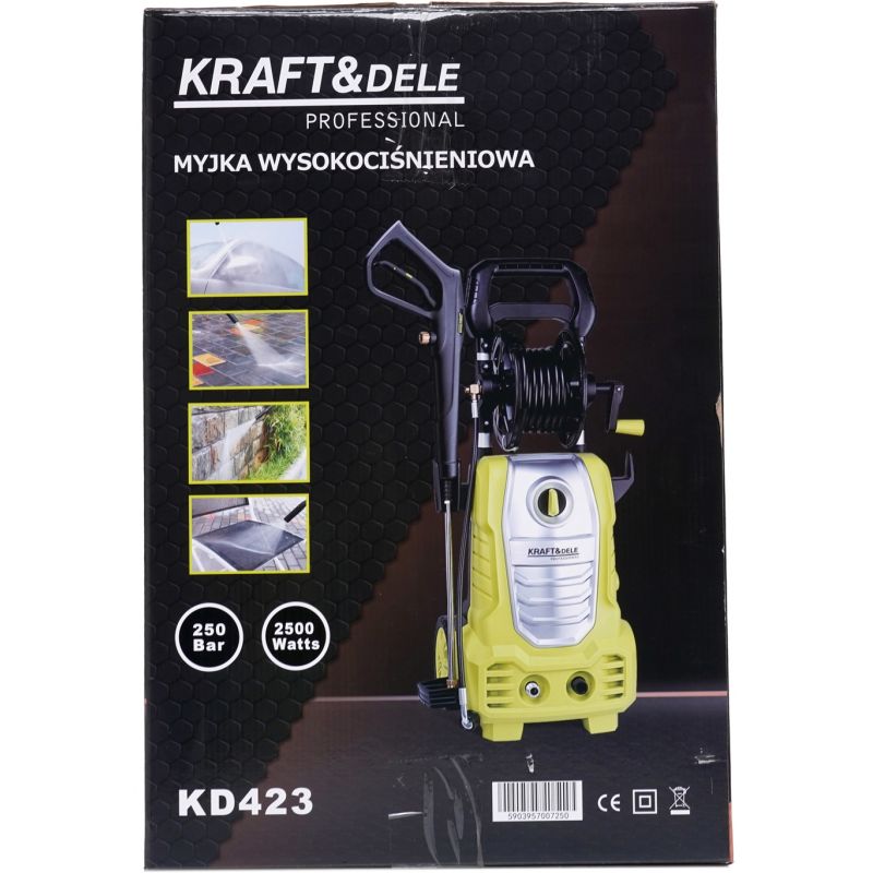 Myjka wysokociśnieniowa z pompą zasysającą 280bar 3000W KD423