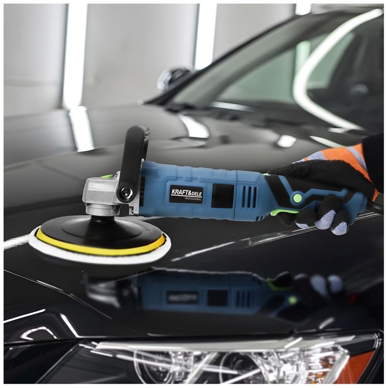 Polerka elektryczna 2650W 180mm 800-3300 rpm zestaw XXL KD3079