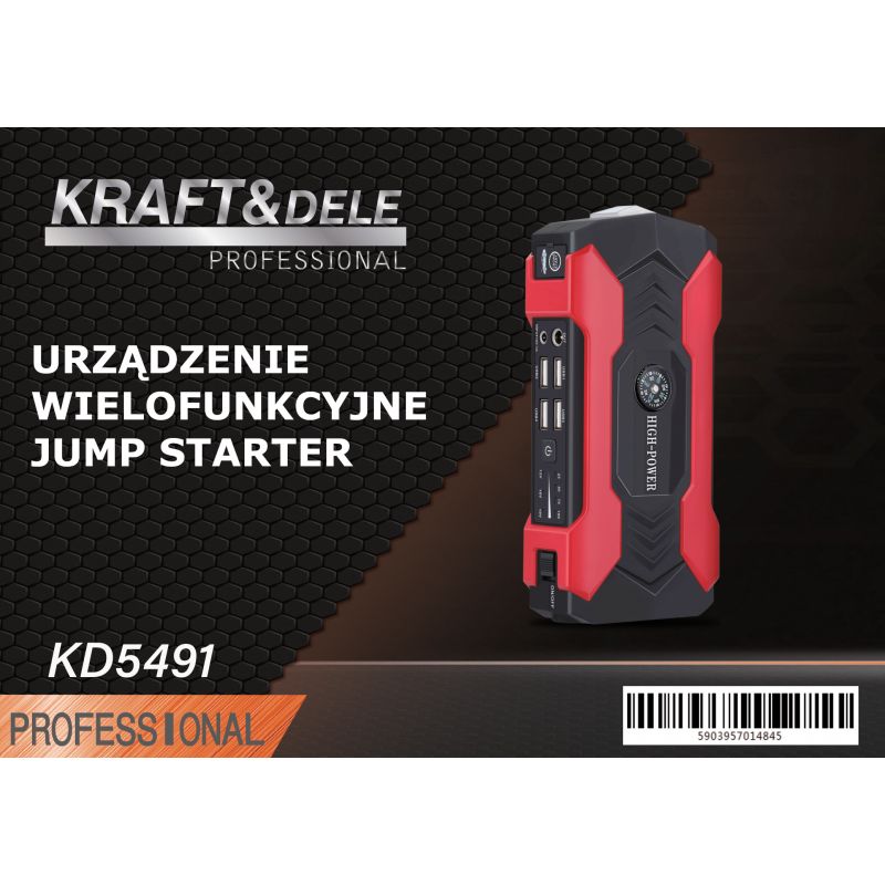 Urządzenie wielofunkcyjne/jump starter 800A KD5491
