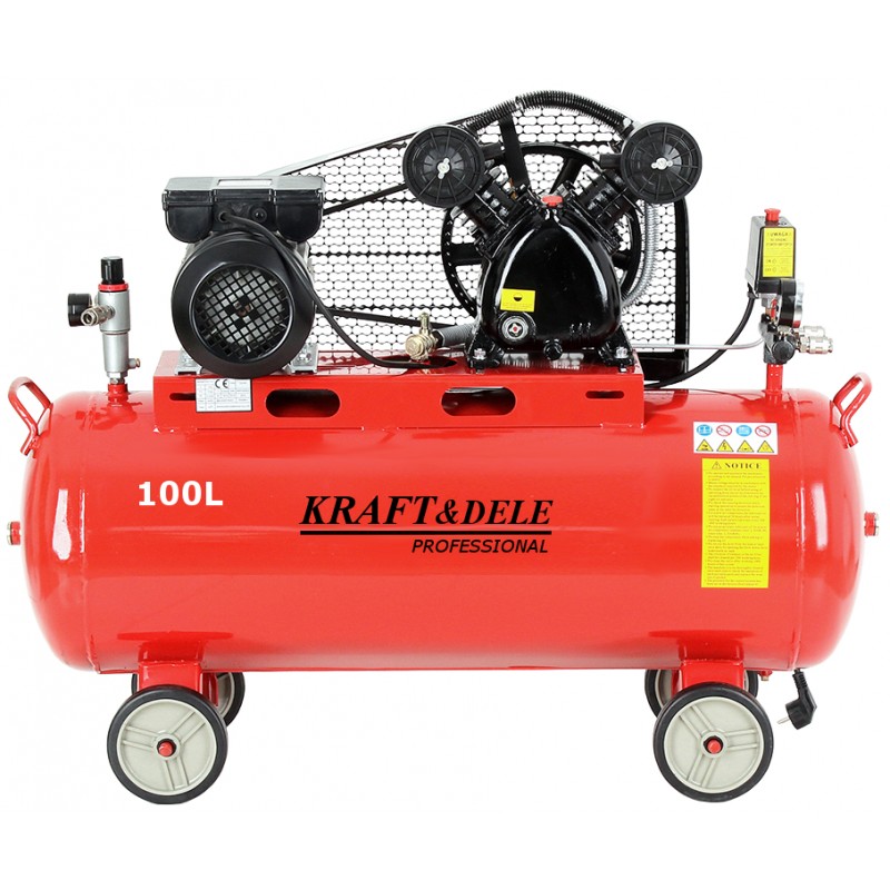 Olejový kompresor 100L 230V + separátor KD1472
