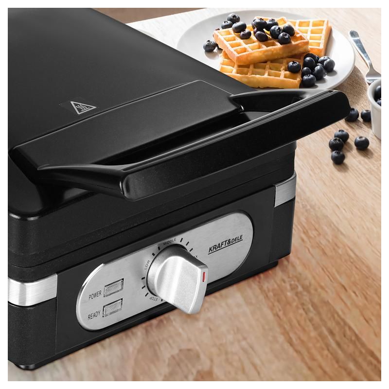 Žehlička na vafle, 2000 W, model KD4100
