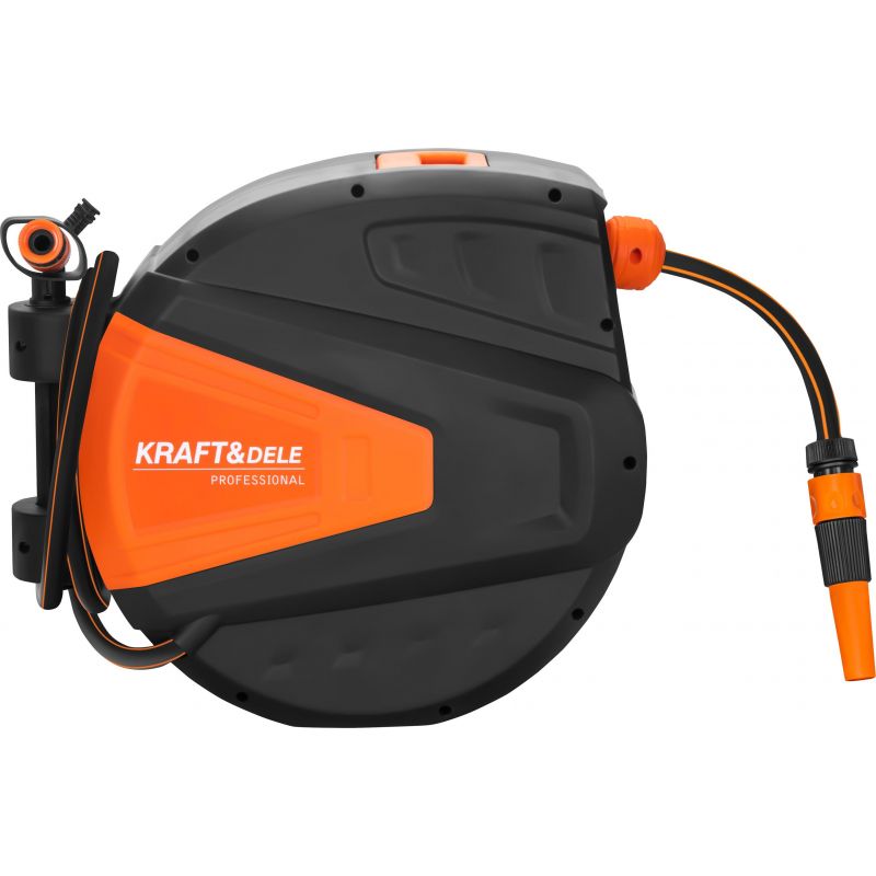 Wąż ogrodowy zwijany 30M+2M 1/2" KD2153