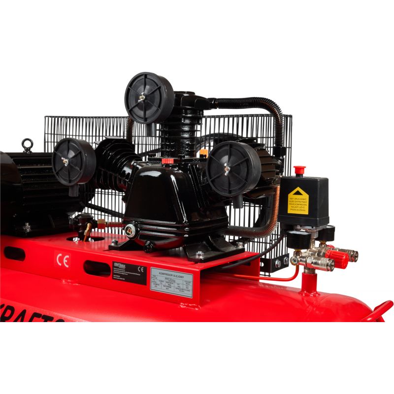 Kompresor Olejowy 200L 3 Tłoki 400V KD408