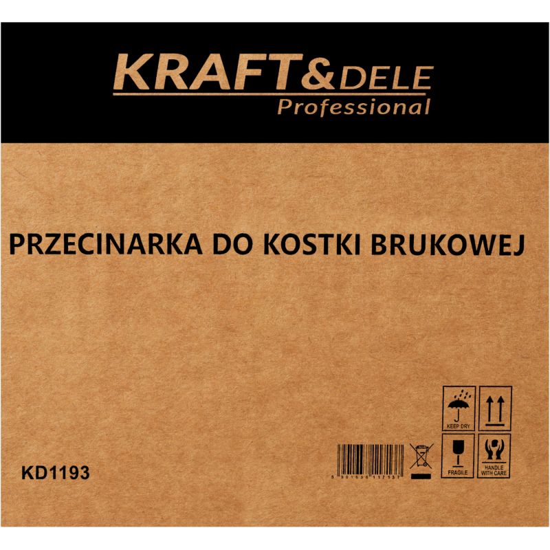 Gilotyna do kostki brukowej cegieł KD1193