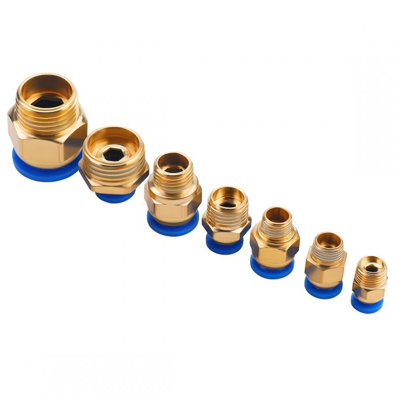 Rýchloupinacie pneumatické spojky, 72 kusov, KD5853