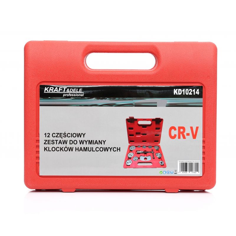 Zestaw do wymiany klocków hamulcowych 12el. KD10214