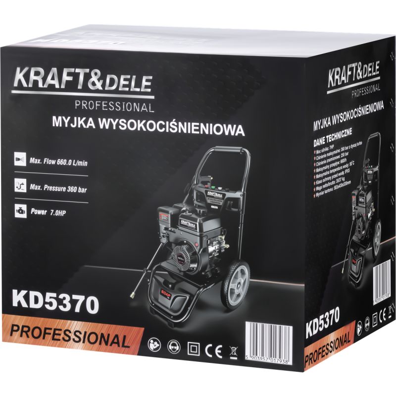 Myjka wysokociśnieniowa 7HP 360BAR KD5370