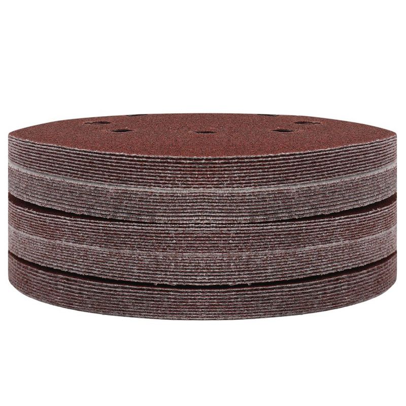 Papier ścierny 50szt. krążek 125mm P80 na rzep KD11809