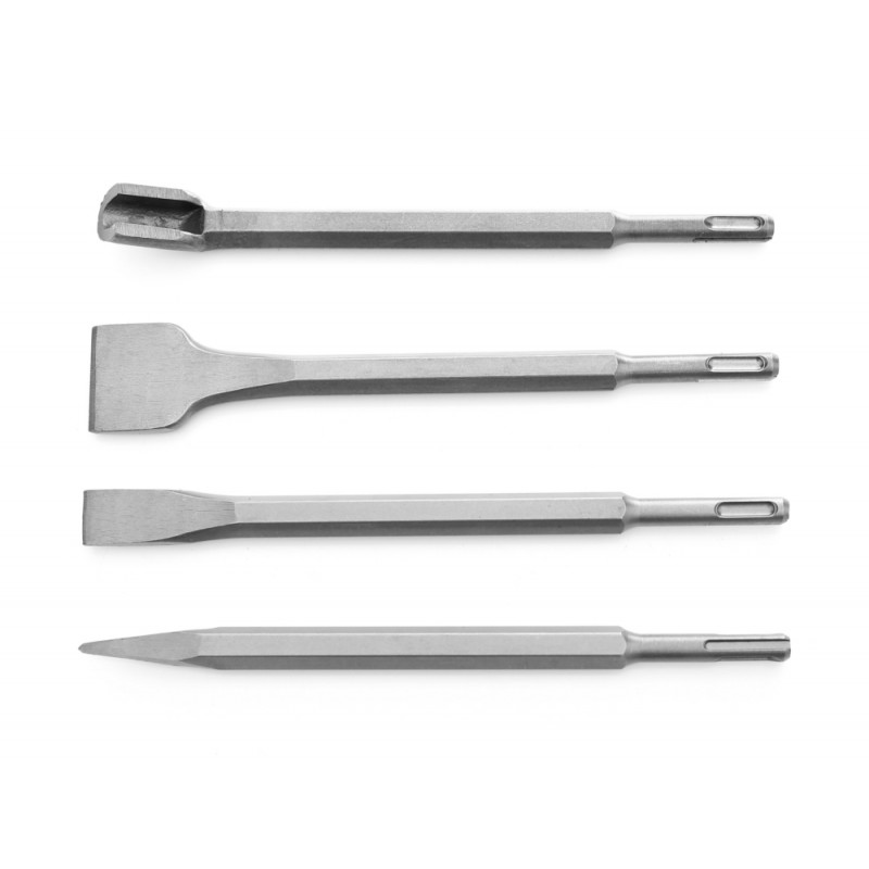 Zestaw 4 Dłut do betonu SDS KD10208