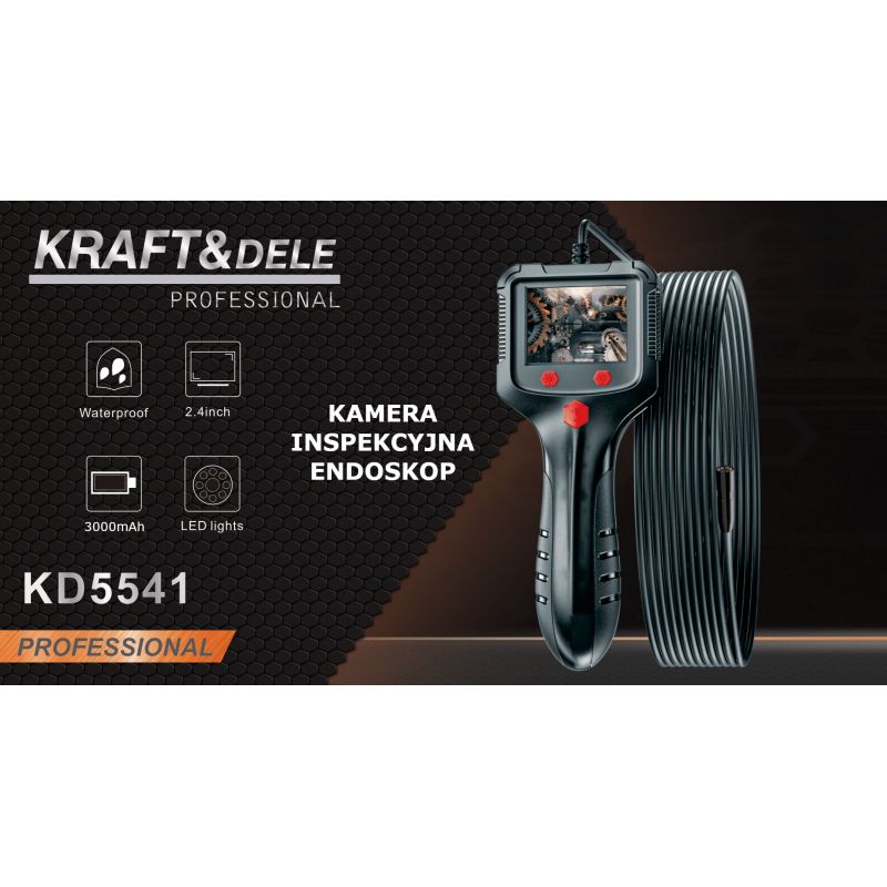 Kamera endoskopowa 3000mAh KD5541