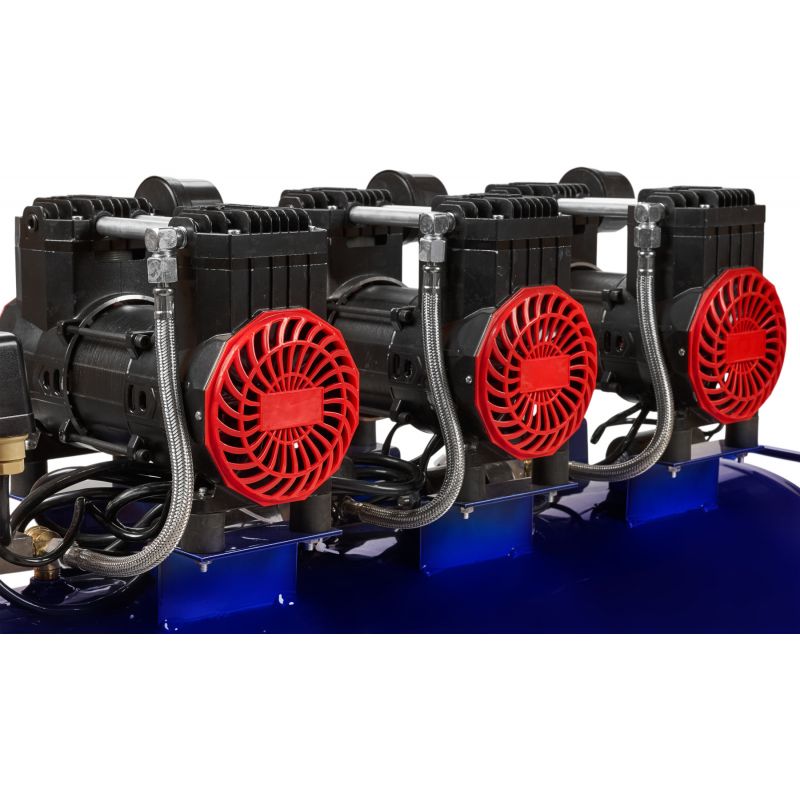 Kompresor bezolejowy 100L 6000W 660L/MIN niebieski KD4094