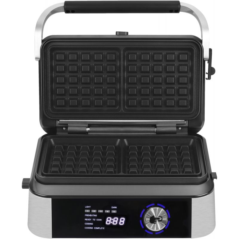 Gofrownica z wyświetlaczem LED 2200W KD4204