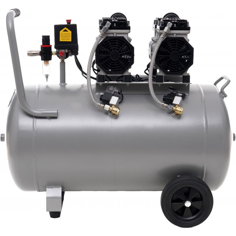 Kompresor bezolejowy 100L / 2 x 1500W KD1398