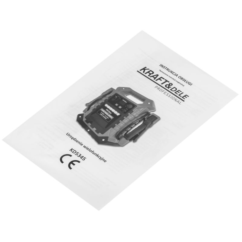 Jump-starter 3400/1400A 12/24V+OŚWIETLENIE KD5345