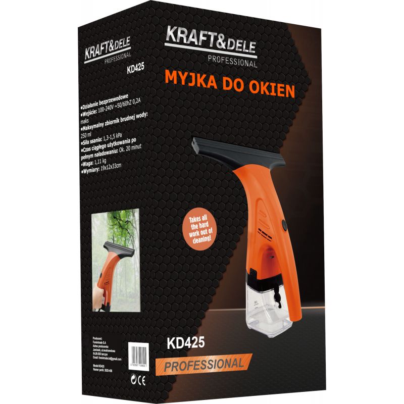 Myjka do szyb 1,3 - 1,5 kPa KD425
