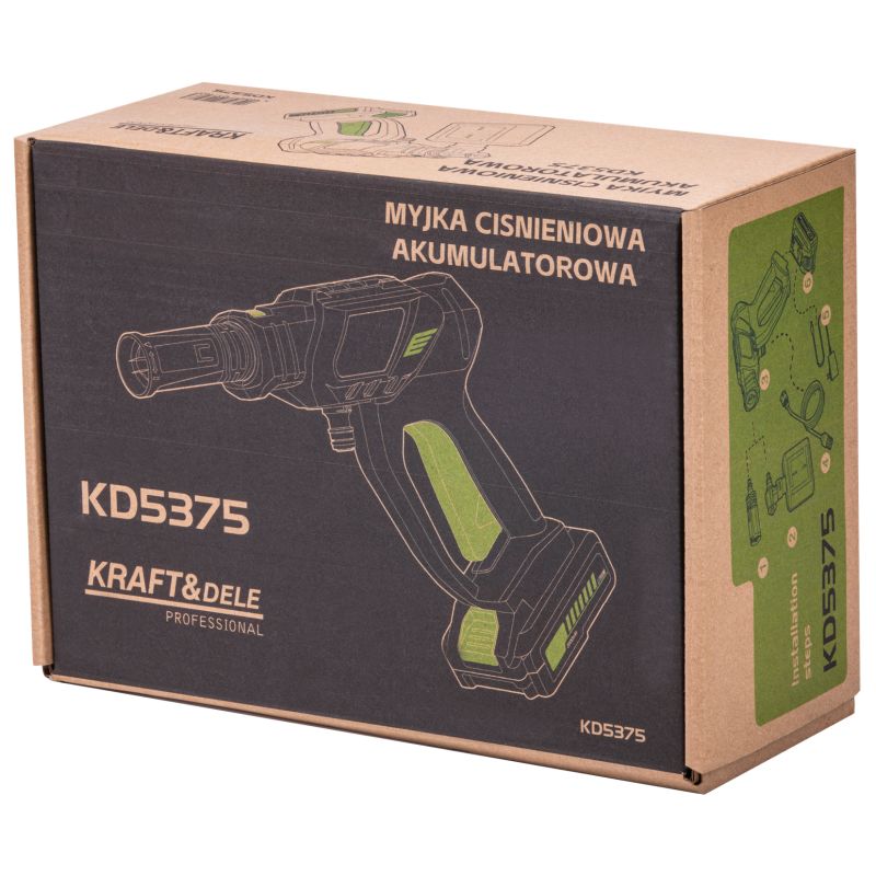 Myjka akumulatorowa 21V 3000mAh KD5375