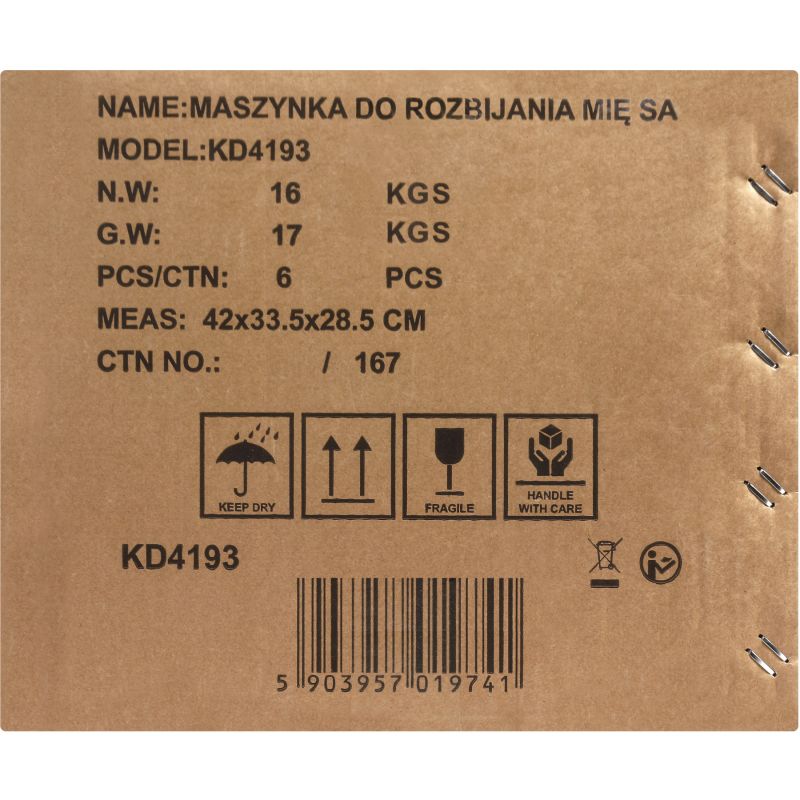 Maszynka do rozbijania mięsa KD4193