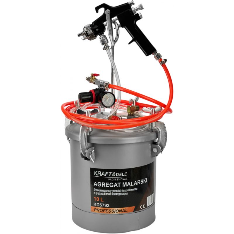Agregat malarski pneumatyczny 10L KD5793