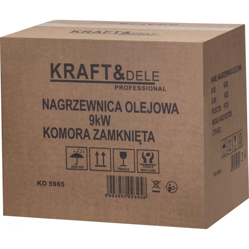 Nagrzewnica olejowa postojowa 9kW KD5965