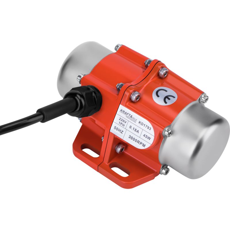Silnik wibracyjny 1 fazowy 45W 3000 obrotów KD1793