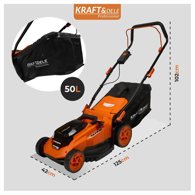 Akumulátorová kosačka 50 l, 38 cm, 40 V, model KD5411