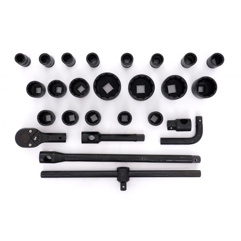 Nasadki udarowe 3/4" 12 - kątne 26 szt. KD11759