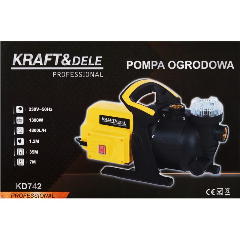 Pompa ogrodowa 1300W KD742