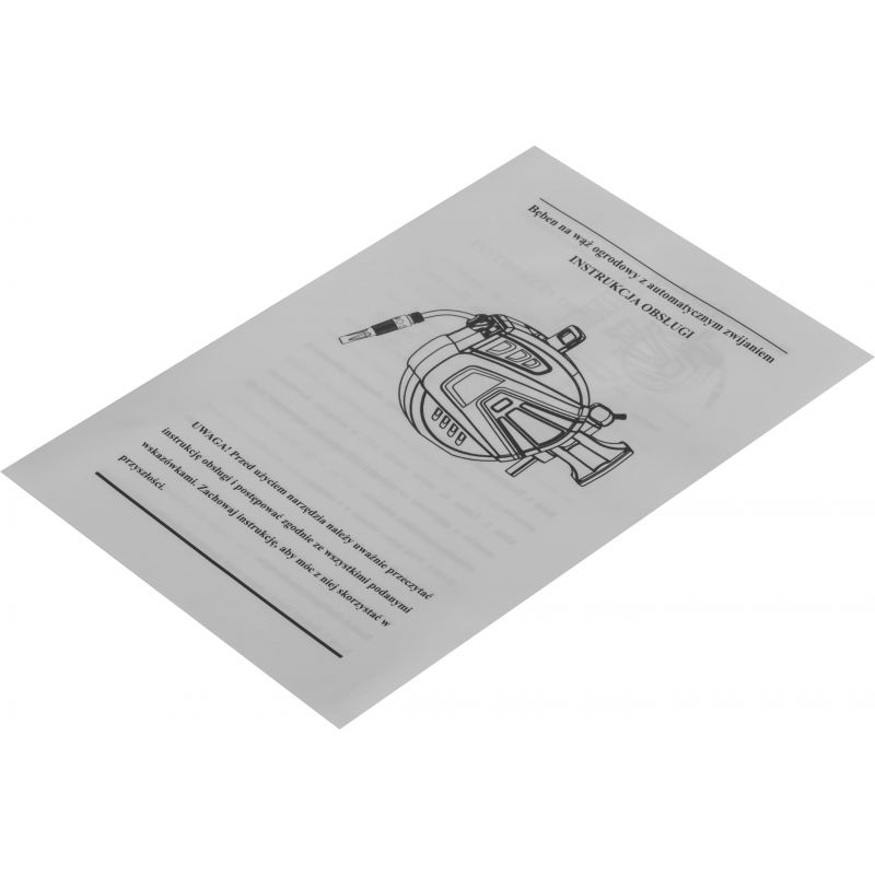 Wąż ogrodowy zwijany 20m+2m 1/2" KD2152