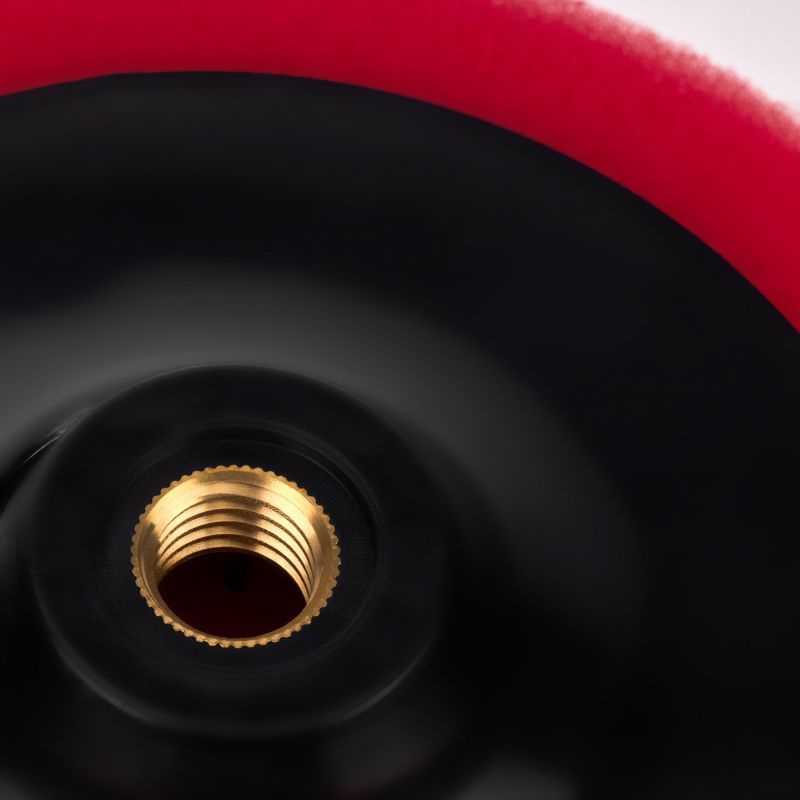 Gąbka polerska 150 mm czerwona KD1593